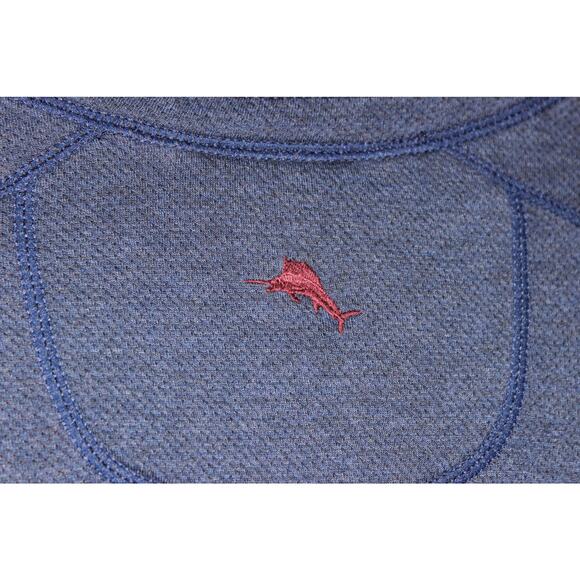 Tommy Bahama Mens Reversible Sweater/Sweatshirt Blue/Purple Pullover Size‎ M - Picture 6 of 6